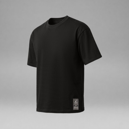 Brave Art Basic Oversize T-Shirt 240 GSM | Black