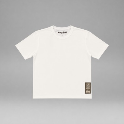 Brave Art Basic Oversize T-Shirt 240 GSM | White