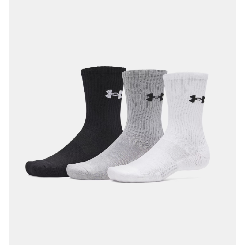 Chaussettes UA Performance Cotton Unisexes – 3 Paires | Under Armour