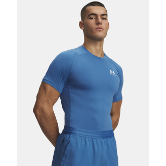Haut HeatGear® manches courtes Homme – Under Armour | Base layer technique