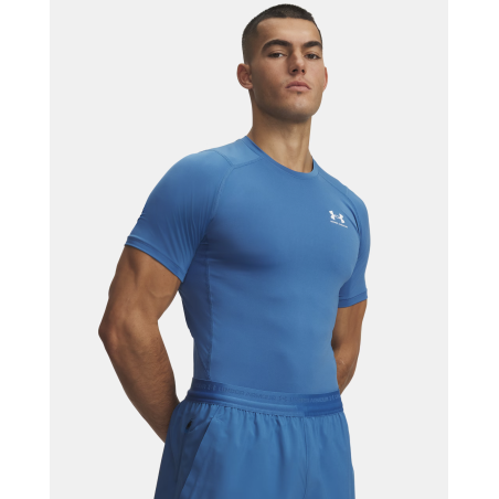 Haut HeatGear® manches courtes Homme – Under Armour | Base layer technique