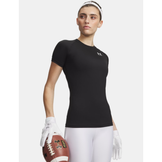 Haut Compression Manches Courtes Femme UA HeatGear | Under Armour