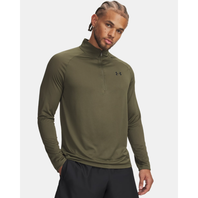 Haut UA Tech™ ½ zip homme – Léger, respirant, séchage rapide, training
