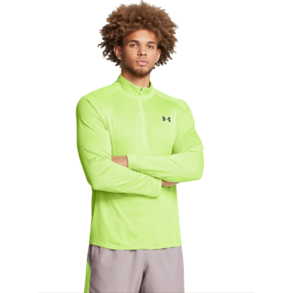 Demi-Zip UA Tech™ Homme – Séchage Rapide, Ultra-Doux, Parfait pour la Superposition