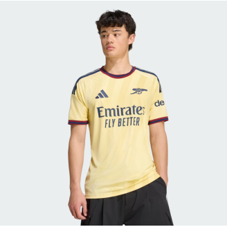 Adidas Arsenal FC Third Shirt 2026/2027 Yellow | Slim Fit