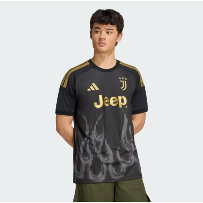 Juventus Third Shirt 26/27 Black Slim Fit | adidas