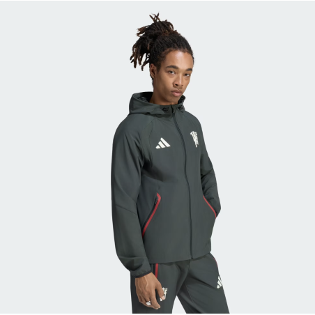 Coupe-vent Manchester United Tiro Travel adidas | Official