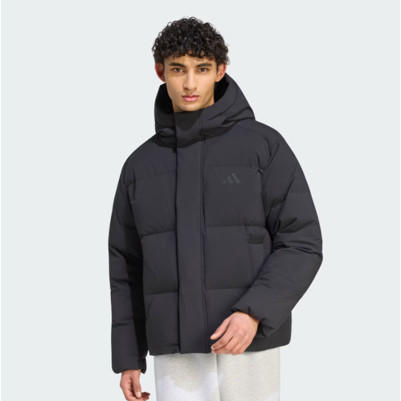 Helionic Puffer Hooded Jacket adidas | Official