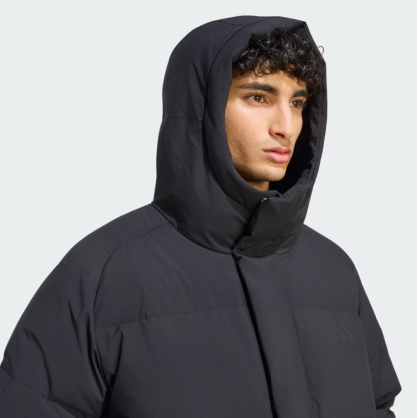 Helionic Puffer Hooded Jacket adidas | Official