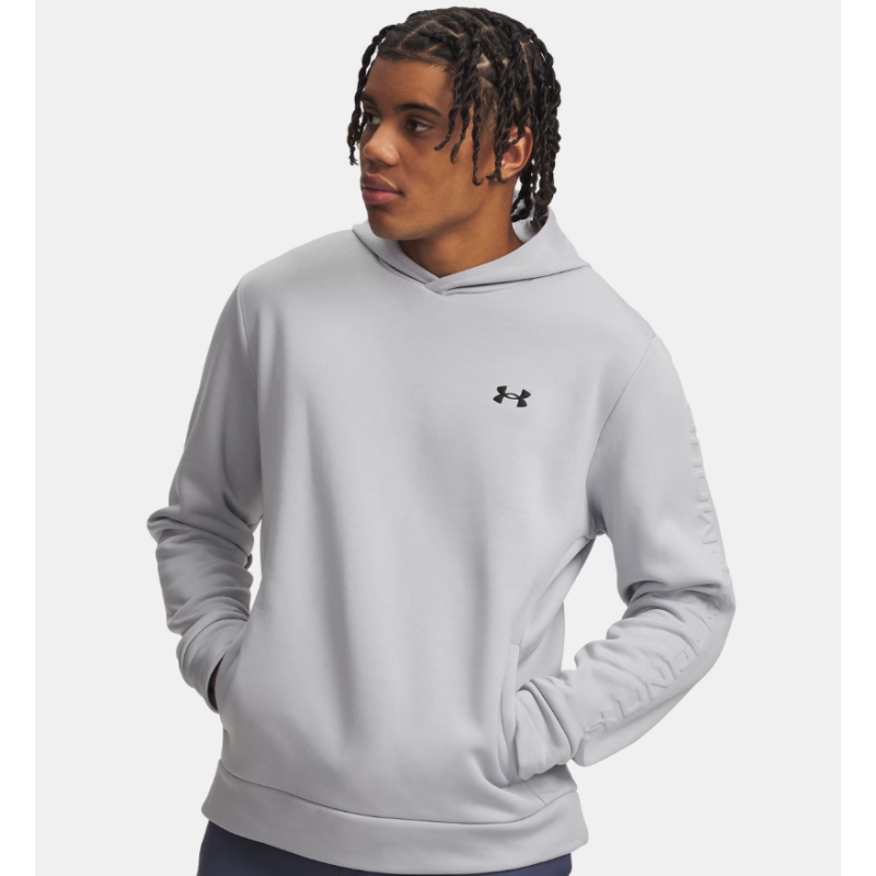 Sweat à capuche Armour Fleece Wordmark Emboss Under Armour | Official