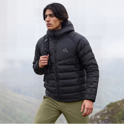 Doudoune à capuche Terrex Xperior Climawarm+ adidas Black KF0180