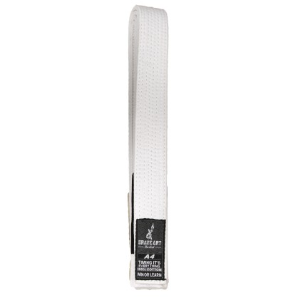 Ceinture Blanche de Jiu Jitsu Brésilien  Brave Art