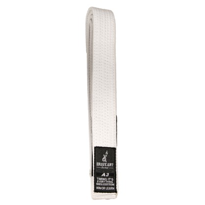 Ceinture Blanche de Jiu Jitsu Brésilien  Brave Art