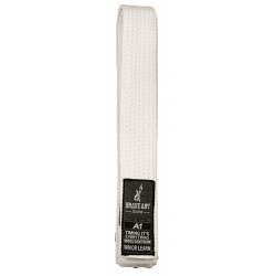 Ceinture Blanche de Jiu Jitsu Brésilien  Brave Art