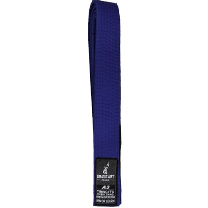 Ceinture Bleu de Jiu Jitsu Brésilien Brave Art