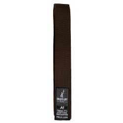 Ceinture Marron de Jiu Jitsu Brésilien Brave Art