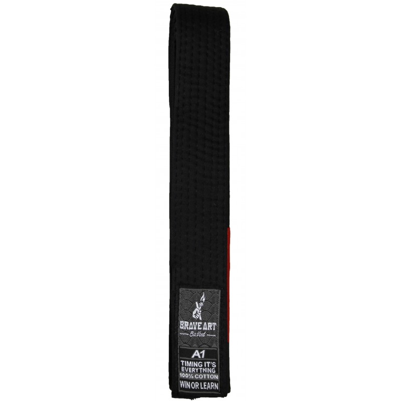 Ceinture Noir de Jiu Jitsu Brésilien Brave Art