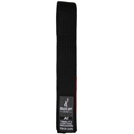 Ceinture Noir de Jiu Jitsu Brésilien Brave Art