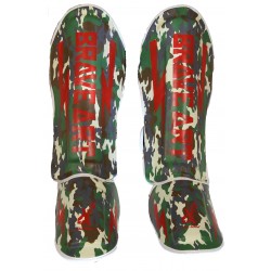Paratibie e Parapiedi Brave Art Classic One – Camouflage Verde & Beige – PTPUCAV