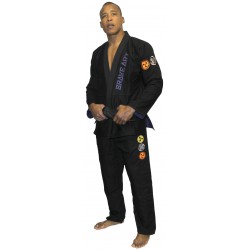 Kimono Jiu-Jitsu Brave Art Reversibile – Nero & Blu – BAJJBNABLRE
