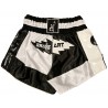 Brave Art Muay-Thai Short Light Night – Schwarz & Weiß – BATSLN
