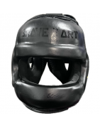 Brave Art Boxing Headguard – Leather or PU, Nose Bar Option